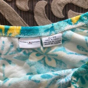 Tommy Hilfiger Turquoise and Yellow Swimwear